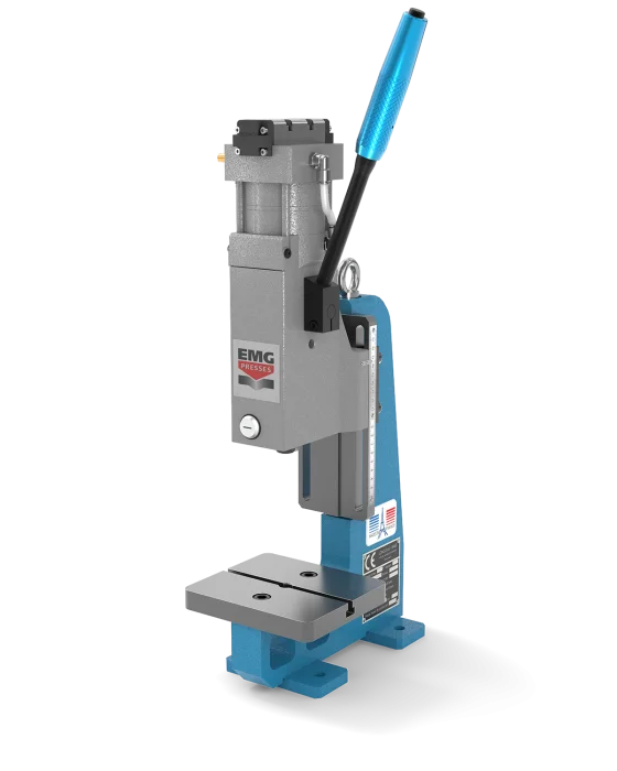 presse manuelle à assistance pneumatique EMG, 250 kg à 6 bars